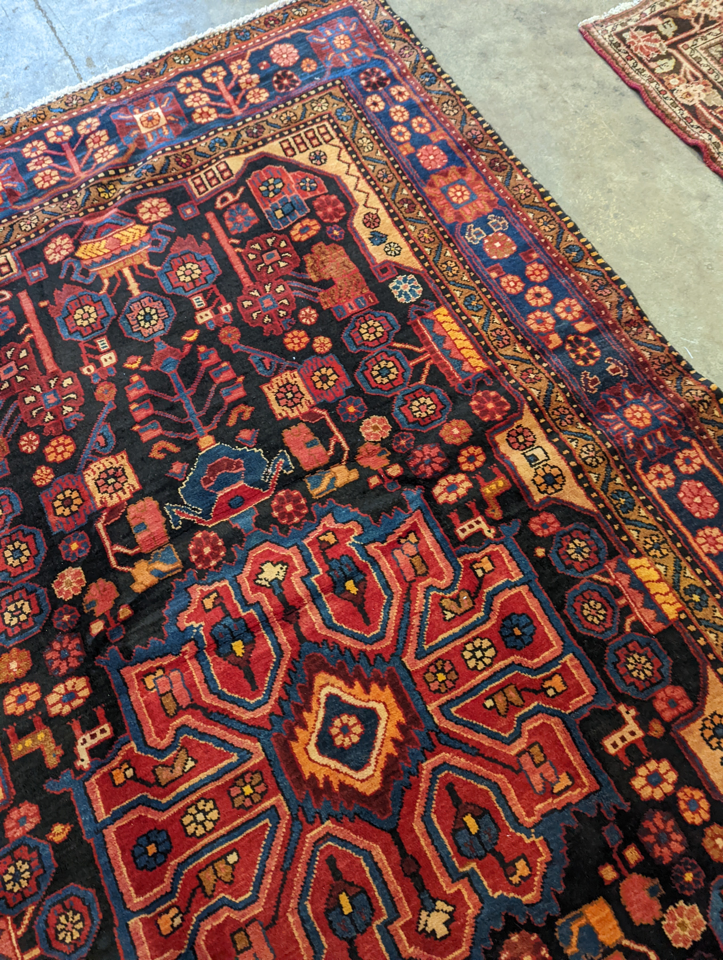 A Nahavand carpet, 290 x 164cm